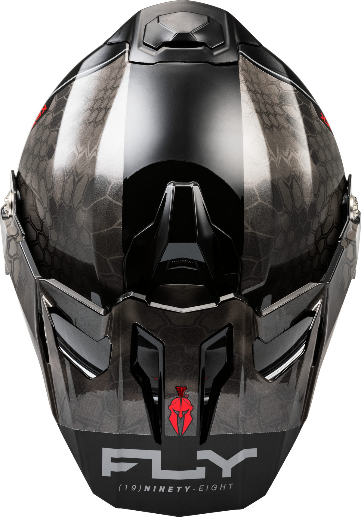 Fly Racing Trekker Kryptek Conceal Helmet - Black/Grey/White