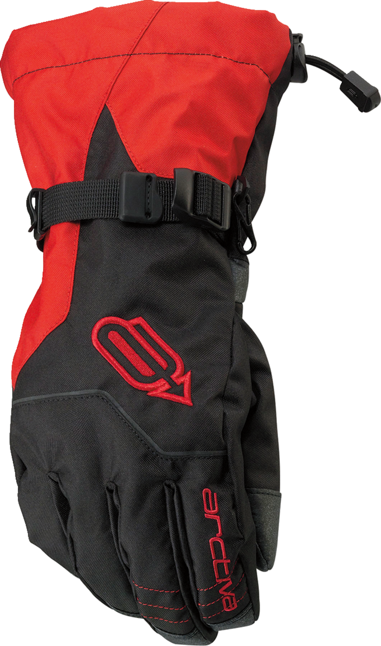 Arctiva Pivot Gloves - Black/Red