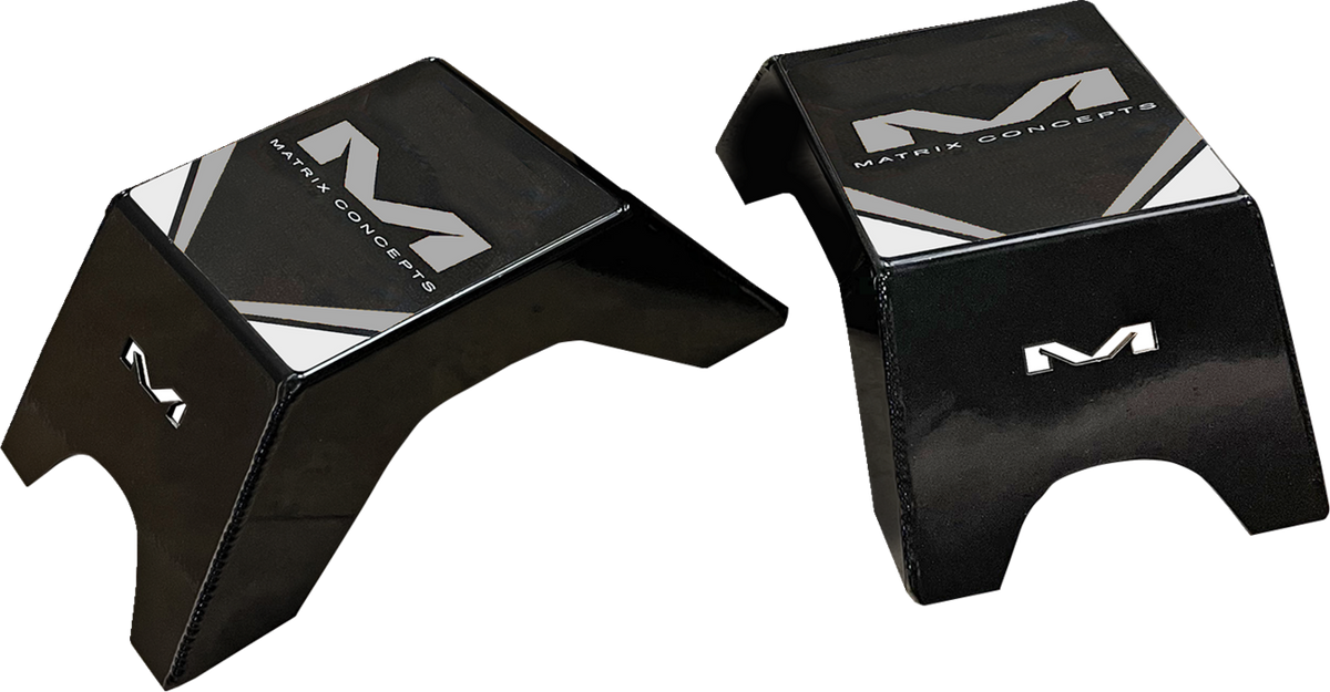 Matrix Starting Blocks H1 Custom/Holeshot - Black/Gray