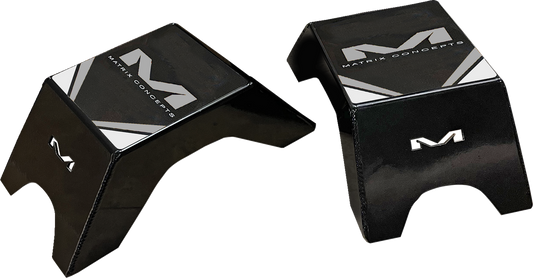 Matrix Starting Blocks H1 Custom/Holeshot - Black/Gray