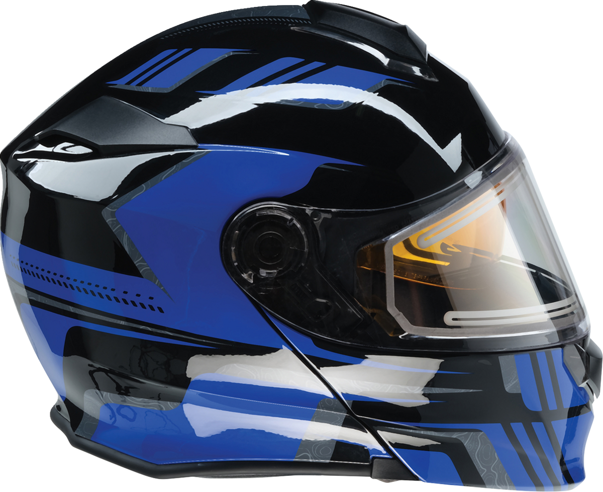Z1R Solaris 2.0 First Tracks Helmet - Black/Blue