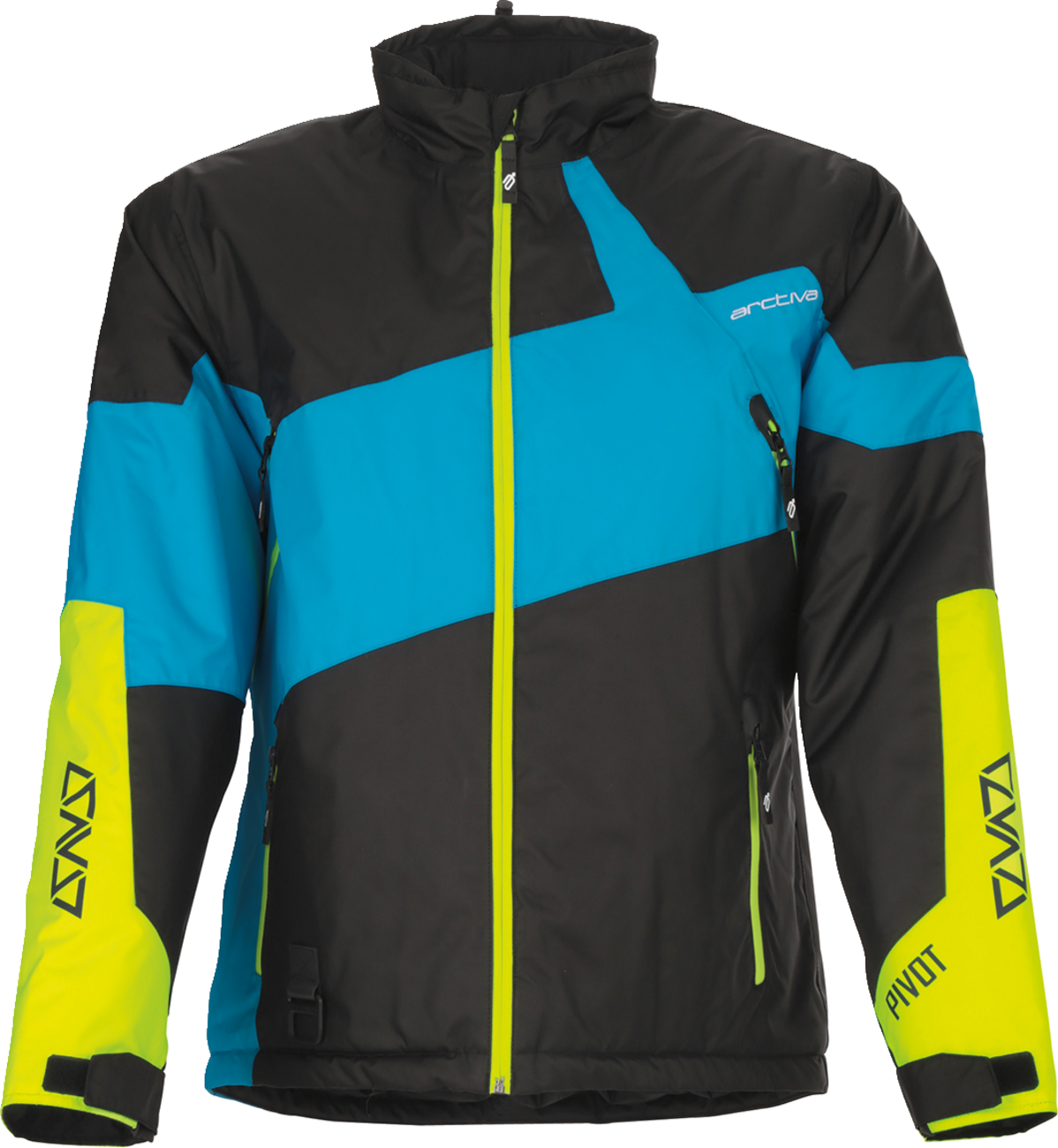 Arctiva Pivot 6 Jacket - Black/Blue/Hi-Vis