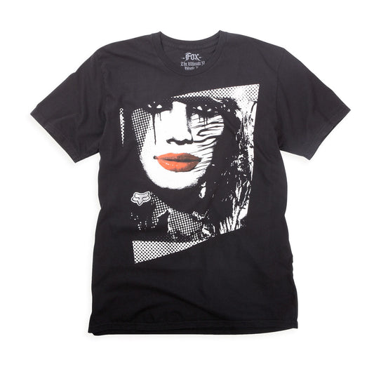 Fox Racing Vixen Crew Tee - White/Red Large