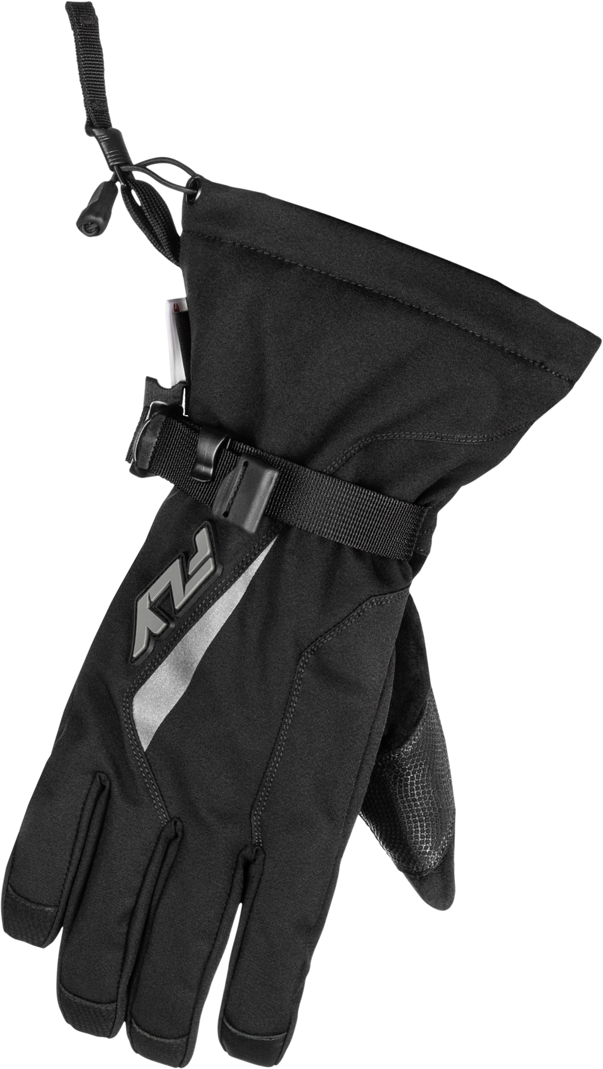 Fly Racing Title Gauntlet Gloves - Black/Grey