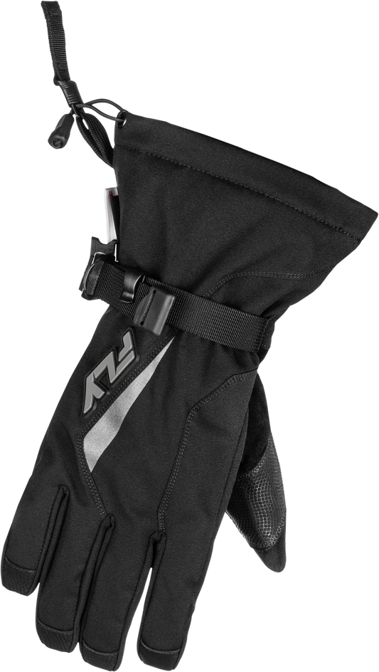 Fly Racing Title Gauntlet Gloves - Black/Grey