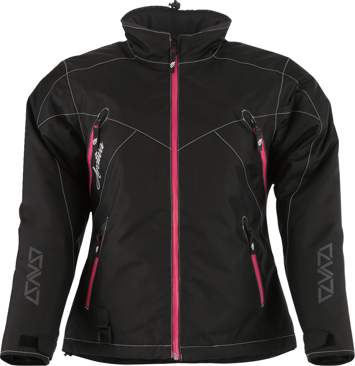 Arctiva Womens Pivot 6 Jacket - Black/Pink