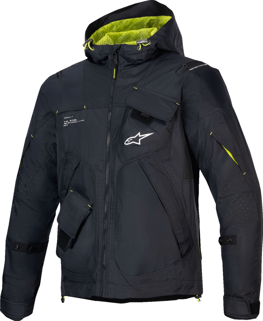 Alpinestars Mogress Air Jacket - Black/Lime Punch/White
