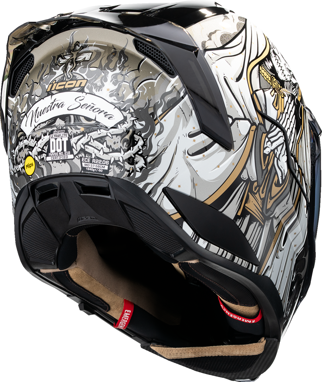 Icon Ultraflite Helmet Nuestra Senora
