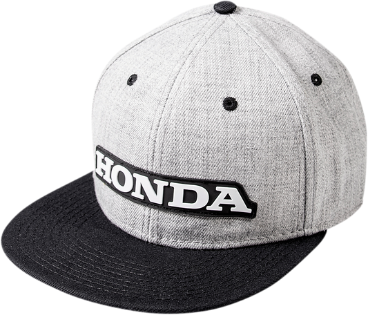 Facotry Effex Honda Bold Snapback Hat - Gray/Black