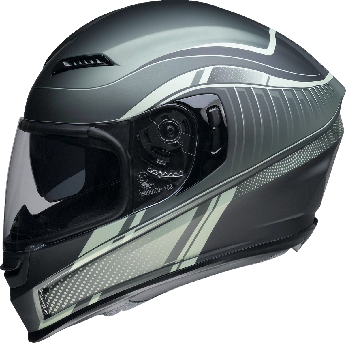 Z1R Jackal Dark Matter Helmet - Green