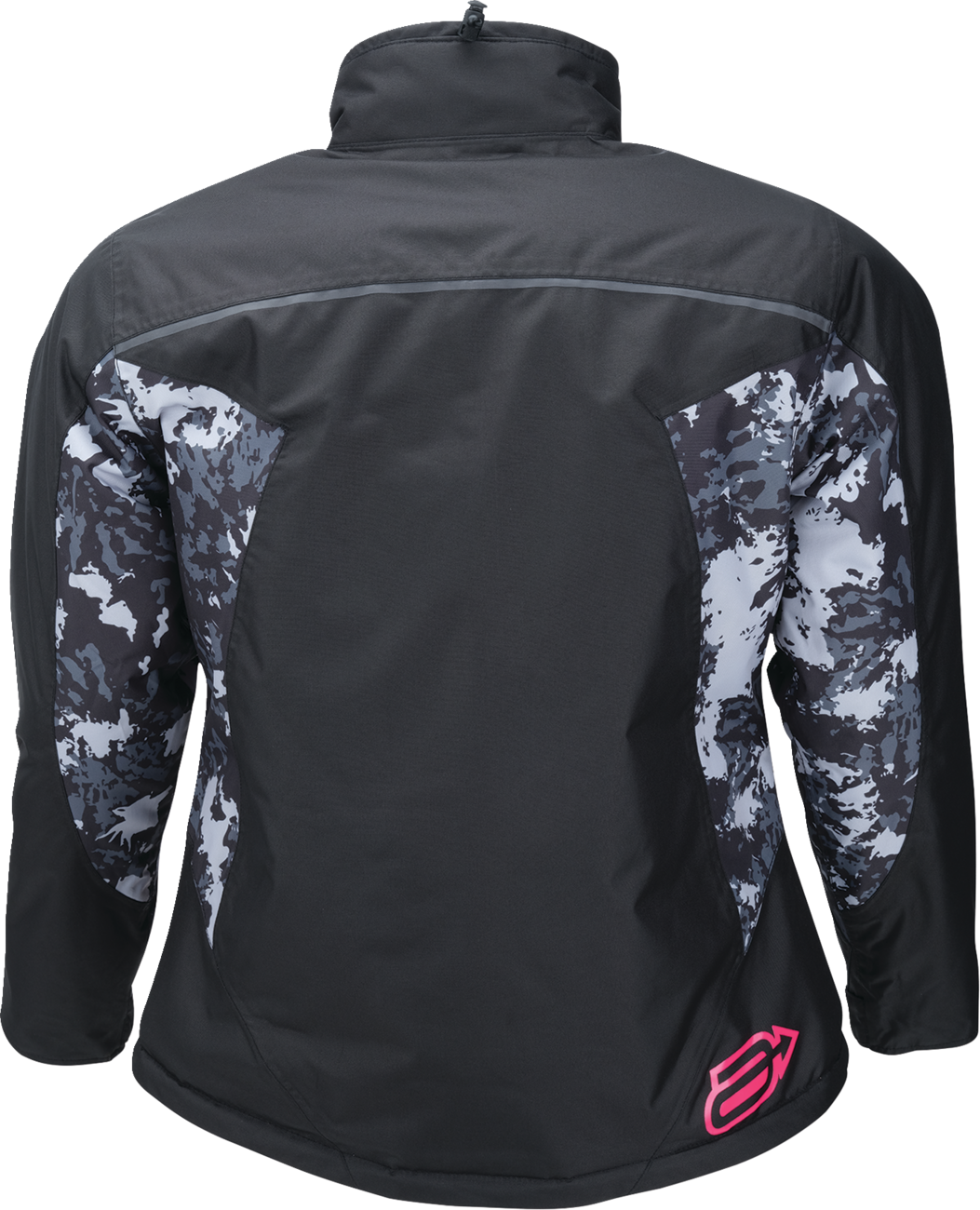 Arctiva Womens Pivot 7 Jacket - Black/Camo Gray/Pink