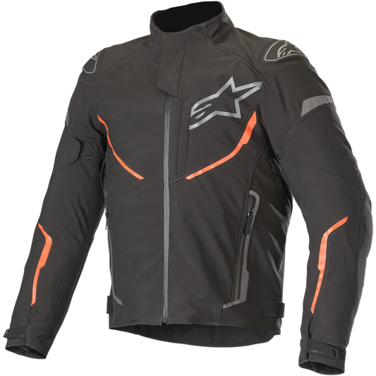 Alpinestars T-Fuse Sport Shell Waterproof Jacket - Black/Red Fluorescent