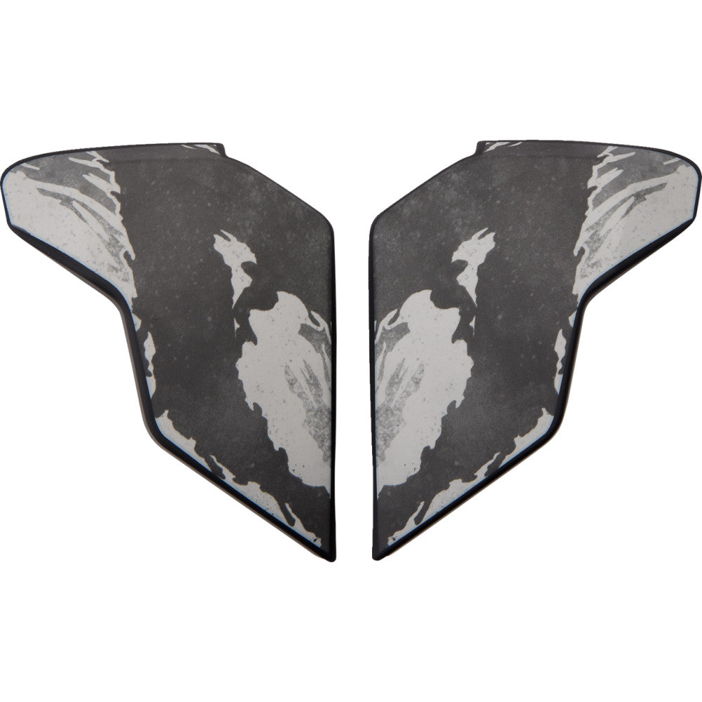Icon Airflite Helmet Side Plates - Tiger's Blood Gray