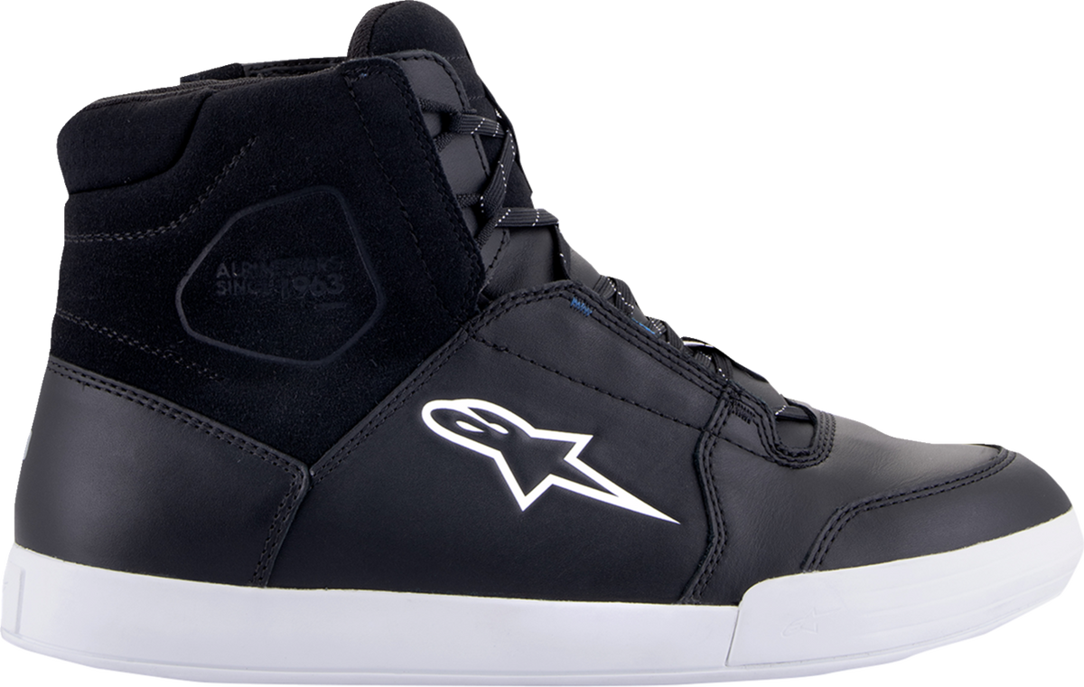 Alpinestars Chrome Shoes Waterproof Black/White