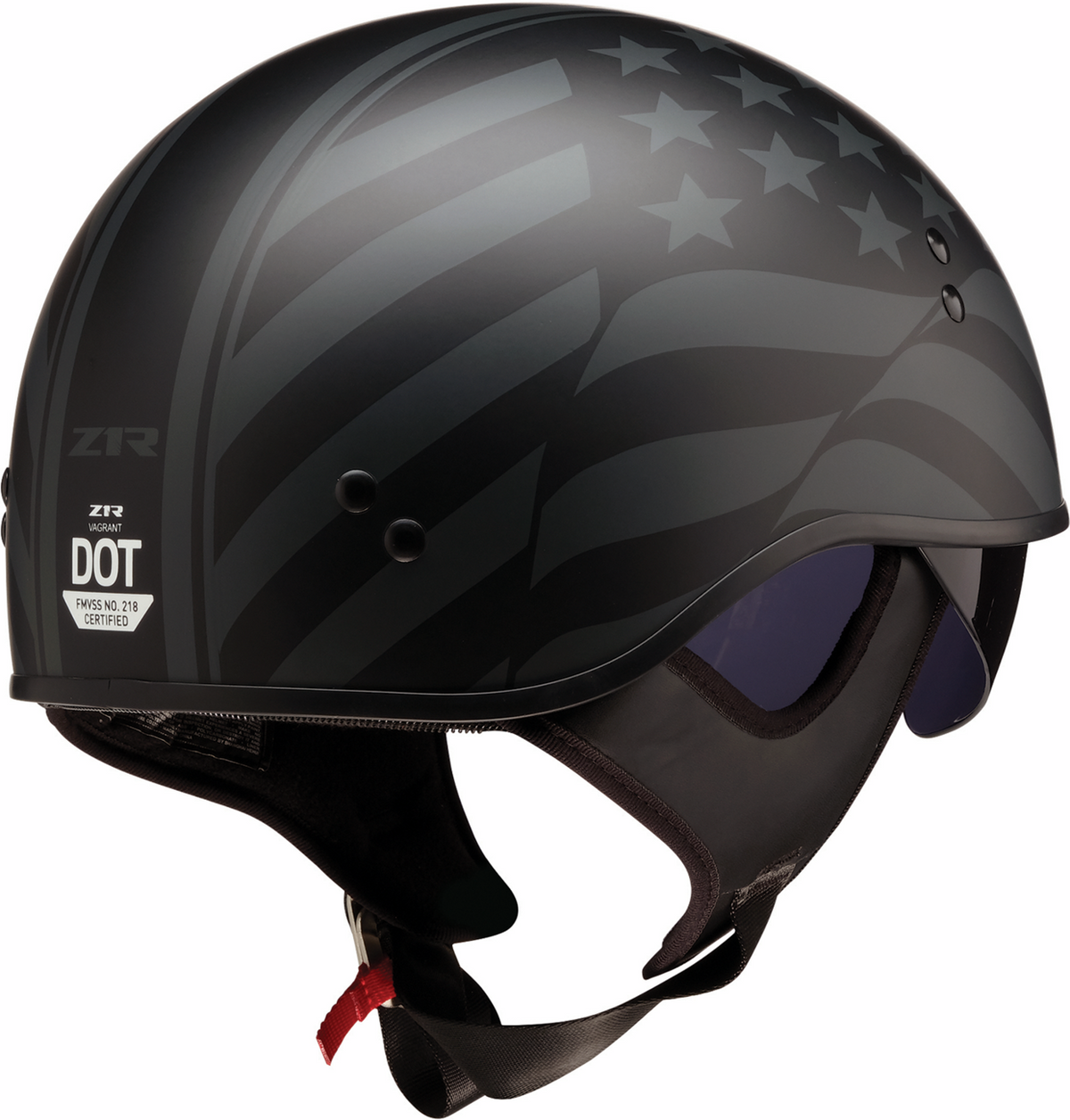 Z1R Vagrant Jugger Helmet - Black