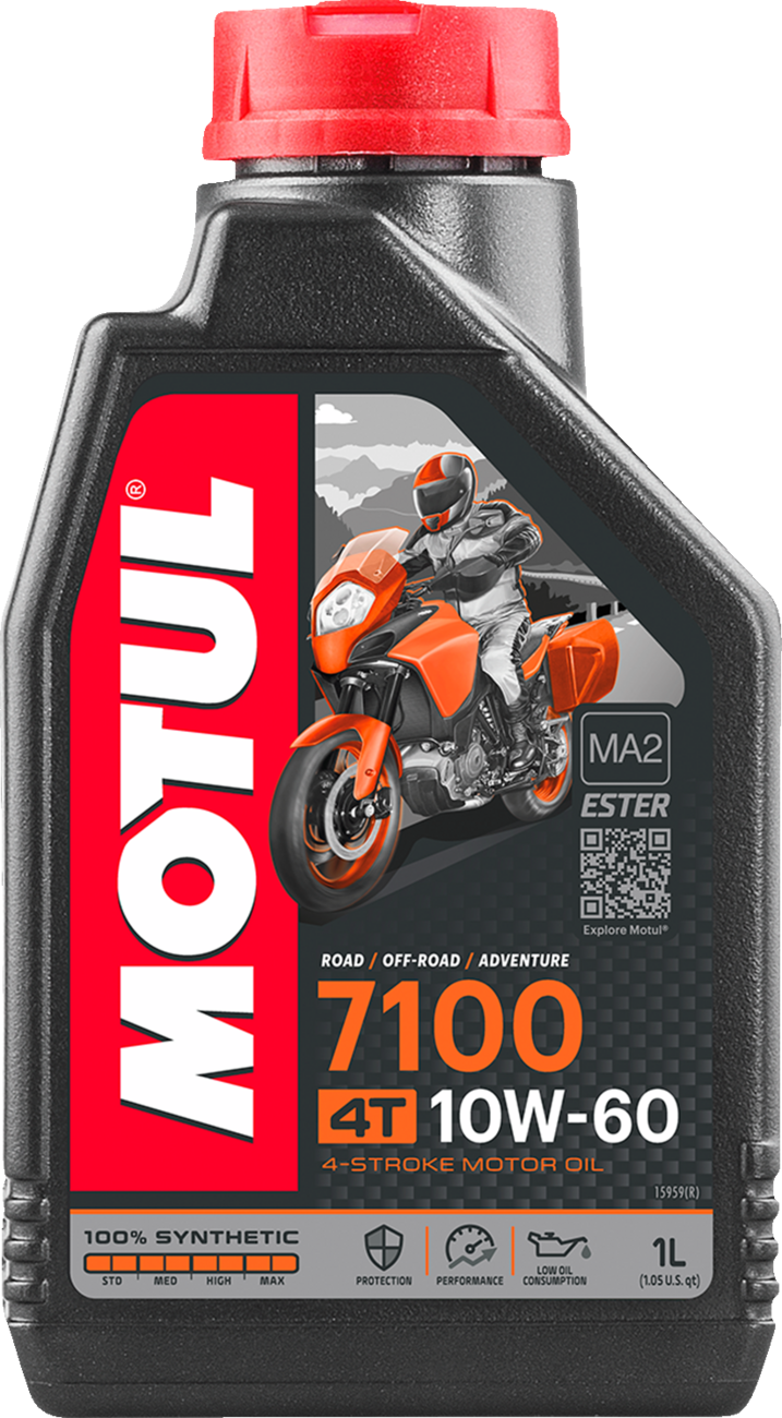 Motul 7100 4T Synthetic Oil - 1 Liter - 1 Liter