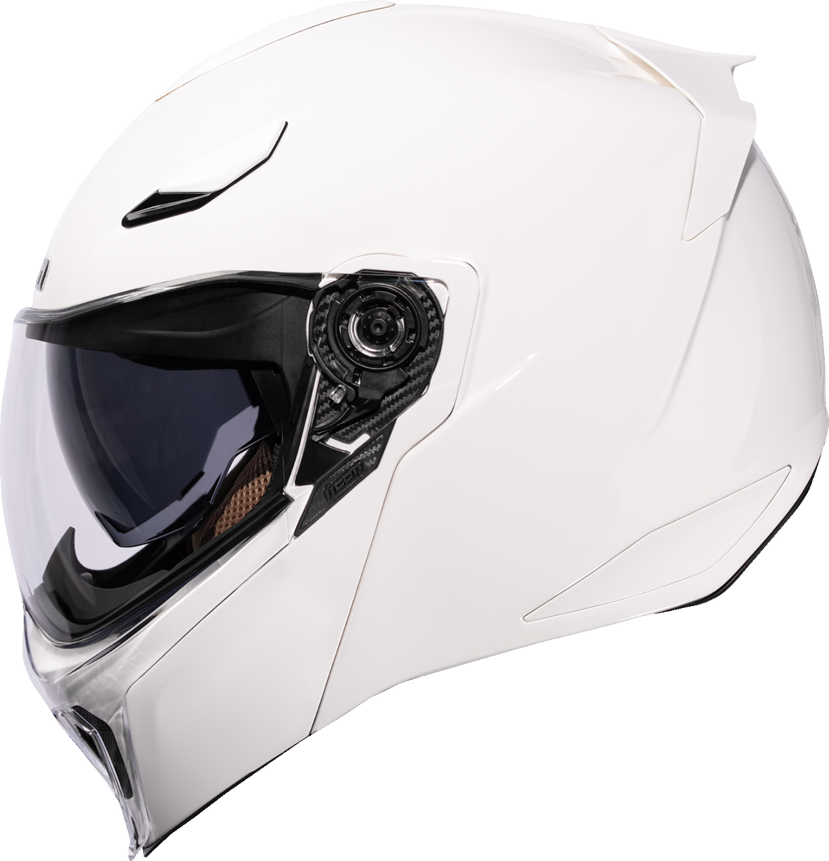 Icon Threshold Modular Helmet - Gloss White