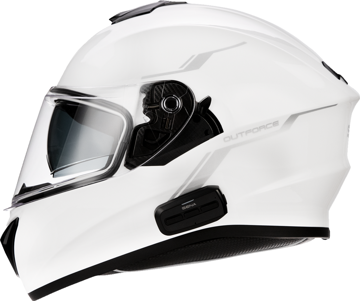 SENA OutForce Helmet - Glossy White