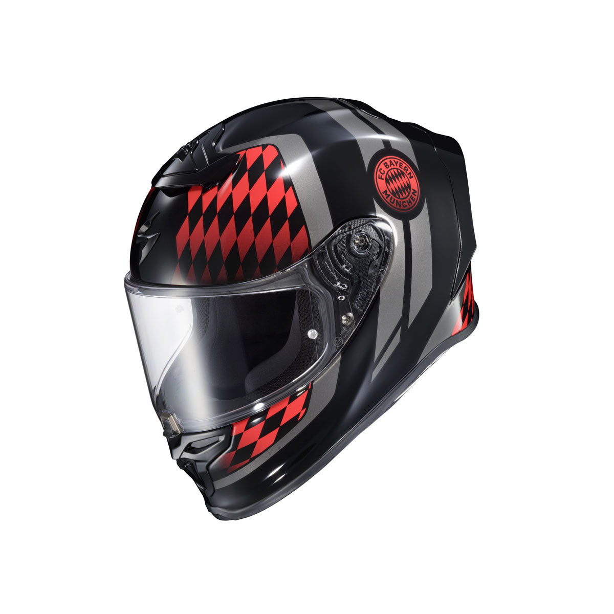 Scorpion EXO R1 Air FC Bayern Munchen Helmet CLOSEOUT