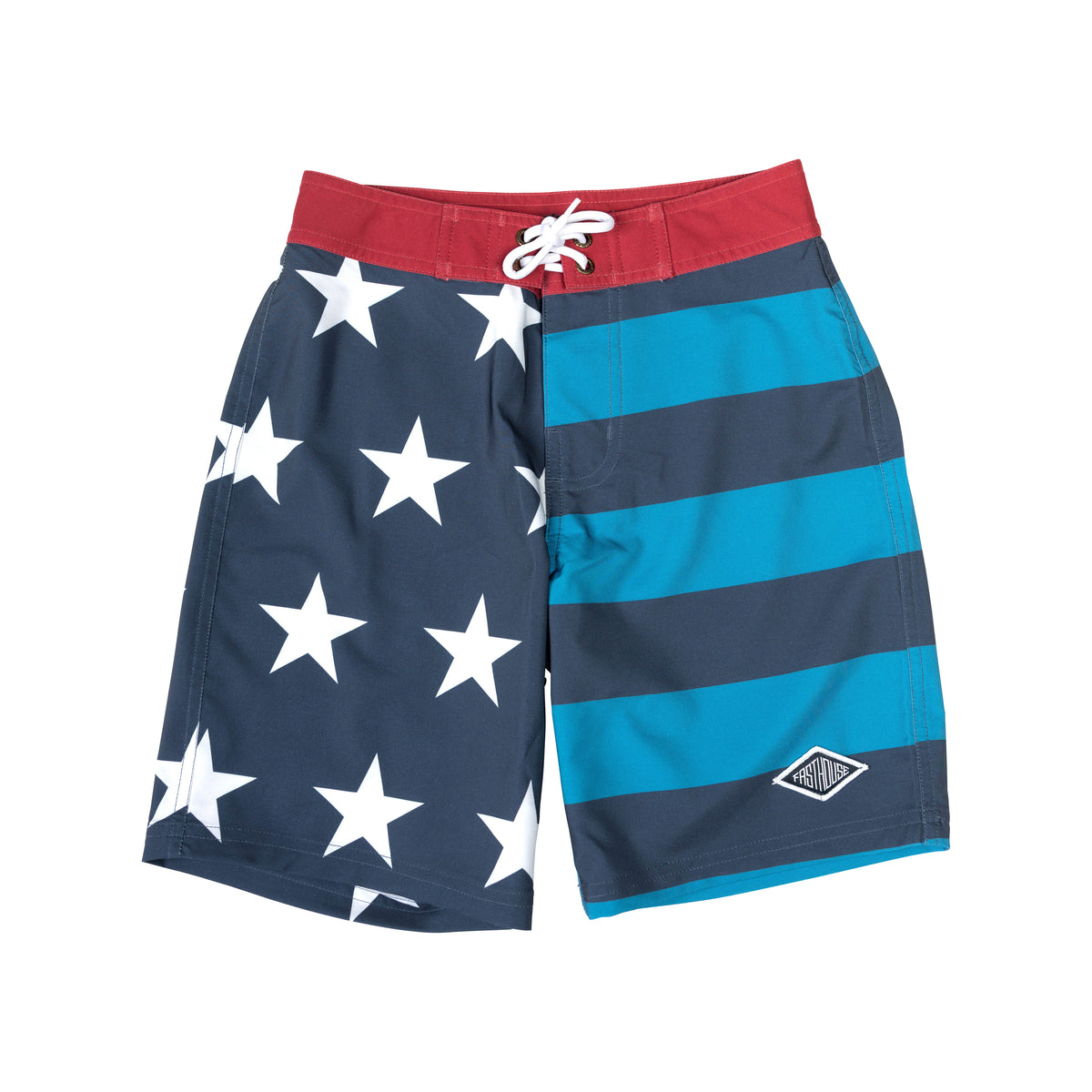 Fasthouse  Liberty Boardshort - Black/Blue
