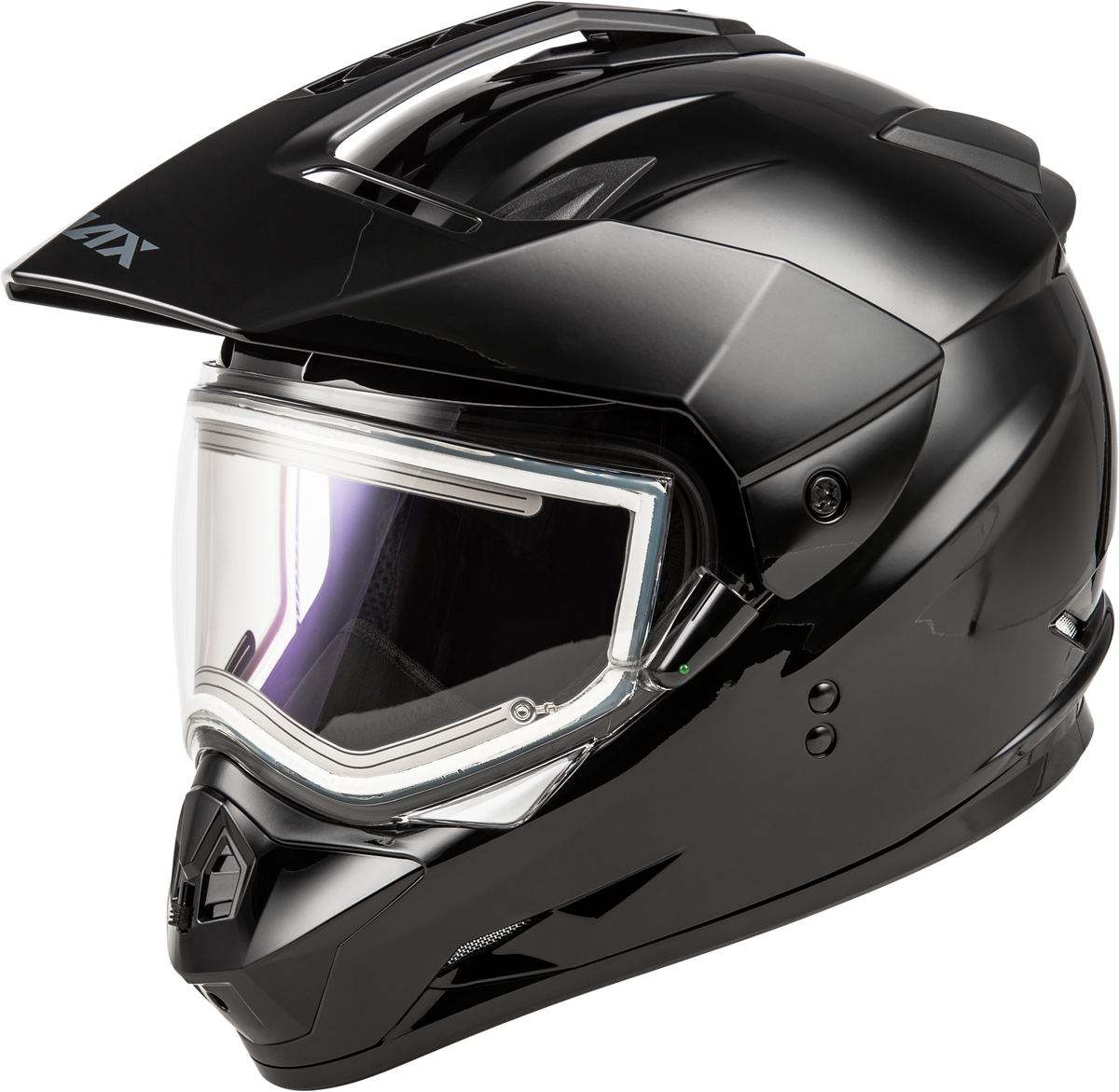 GMAX GM-11S Electric Shield Helmet Black