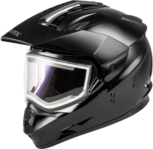 GMAX GM-11S Electric Shield Helmet Black