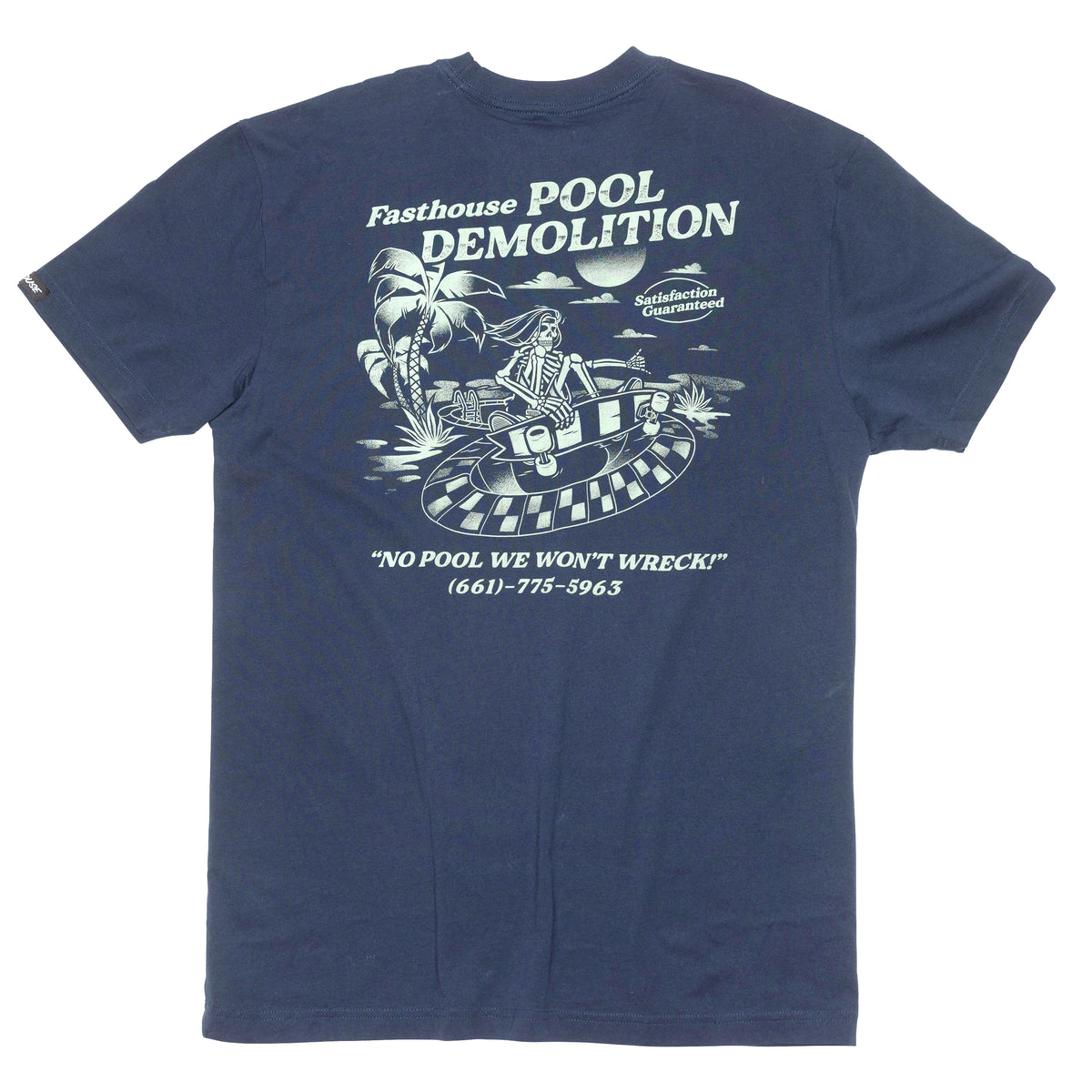 Fasthouse Demolition Tee - Navy