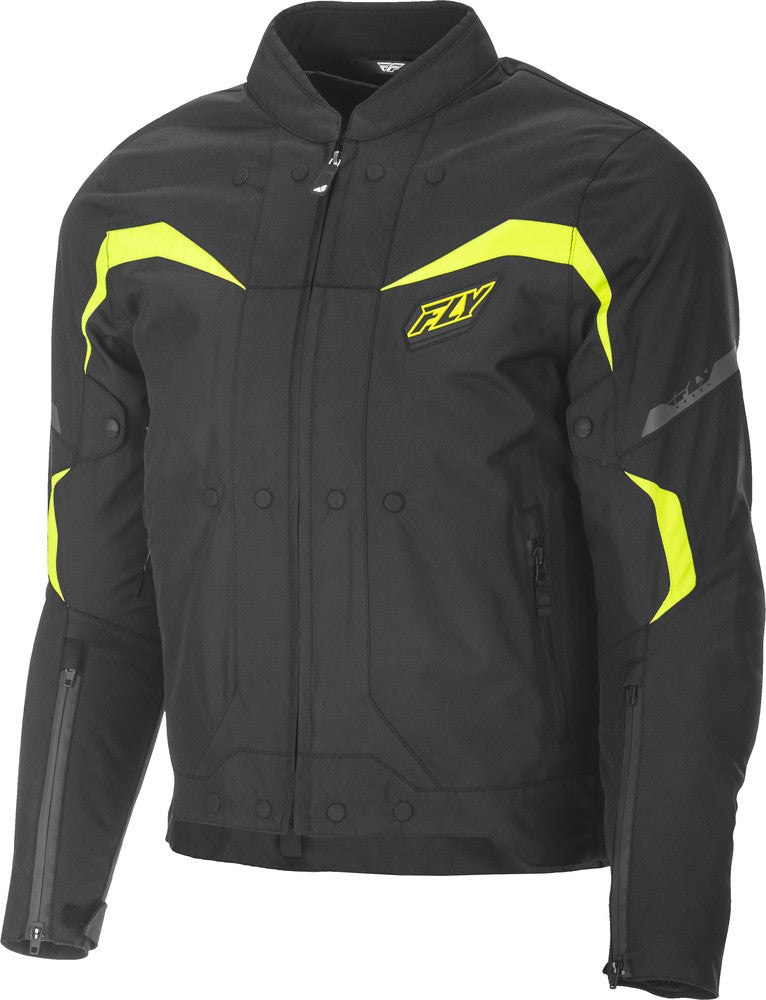 Fly Racing Butane Jacket CLOSEOUT - Black/Hi-Viz