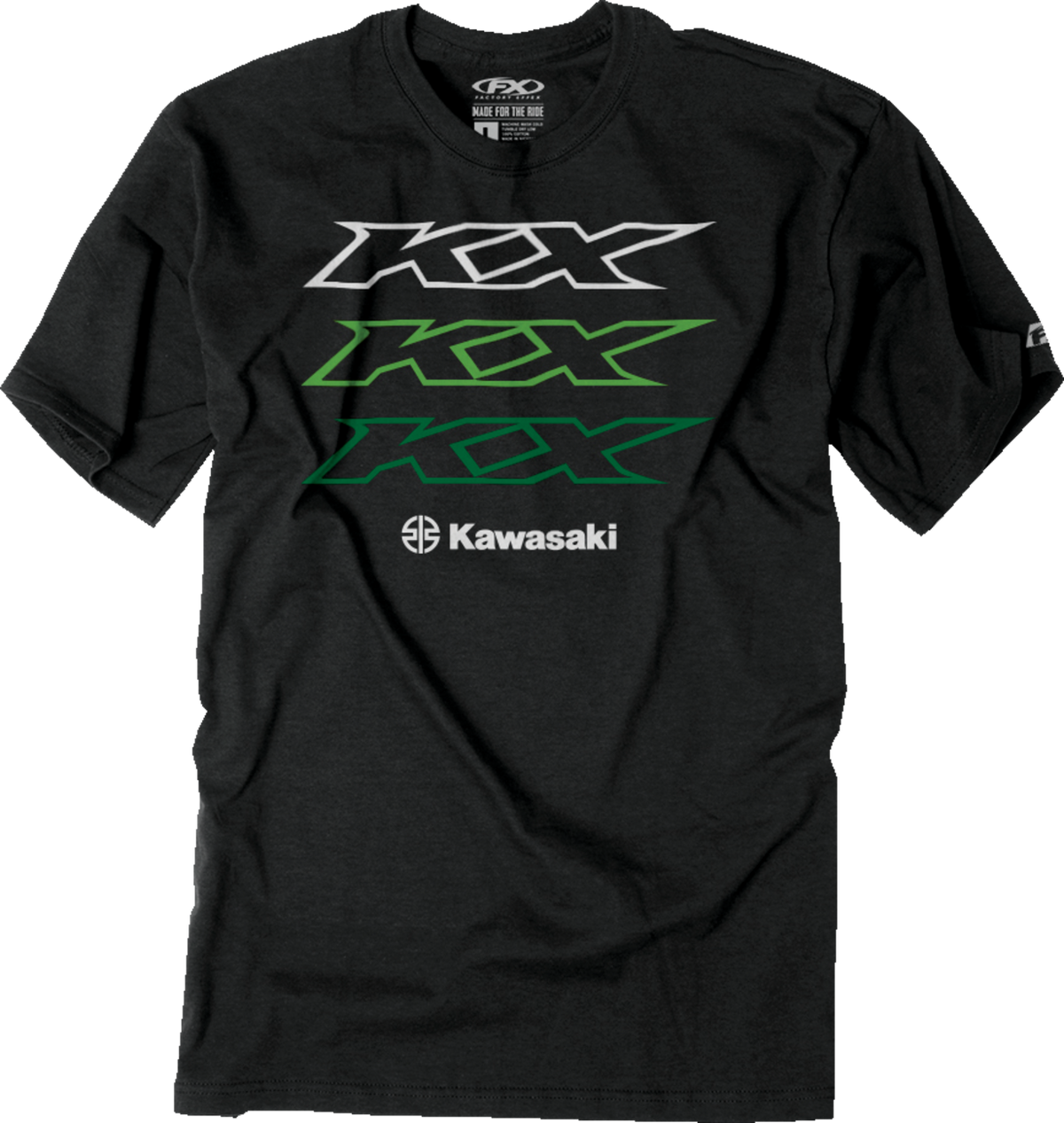 Facotry Effex Kawasaki Repeater T-Shirt - Heather Charcoal