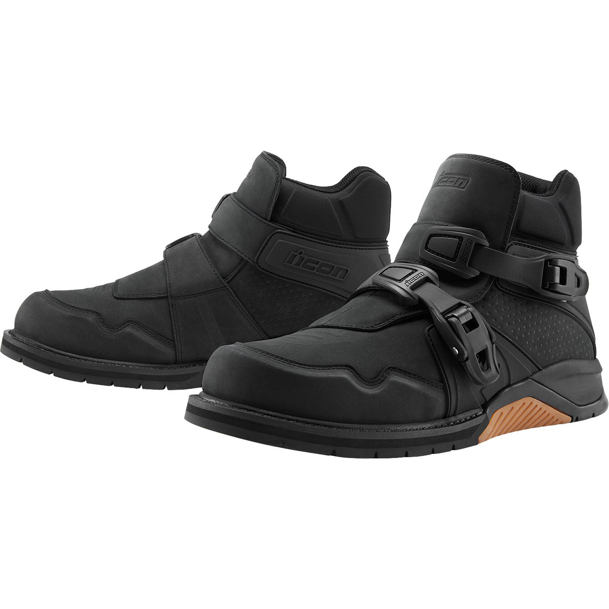 Icon Slabtown Waterproof CE Boots CLOSEOUT - Black