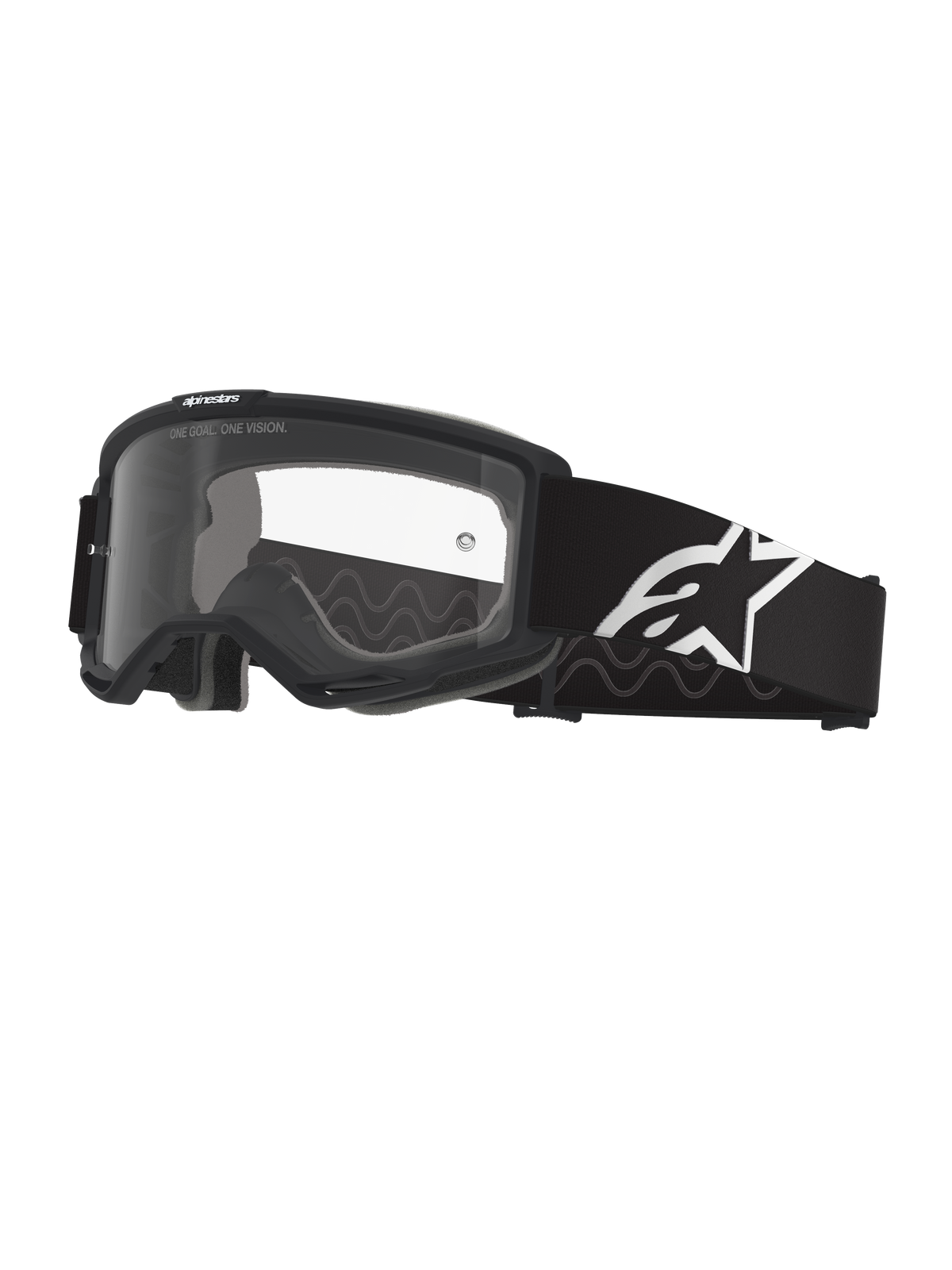 Alpinestars Vision OTG Goggles - Black/Grey Clear