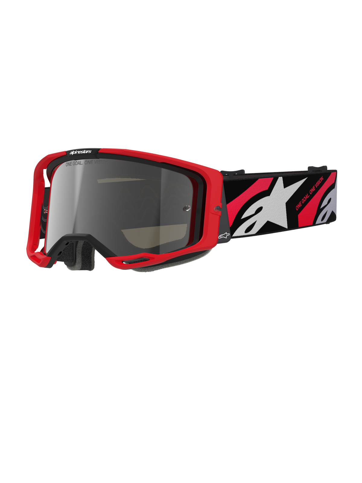 Alpinestars Vision 8 Luar Goggles - Red/Black