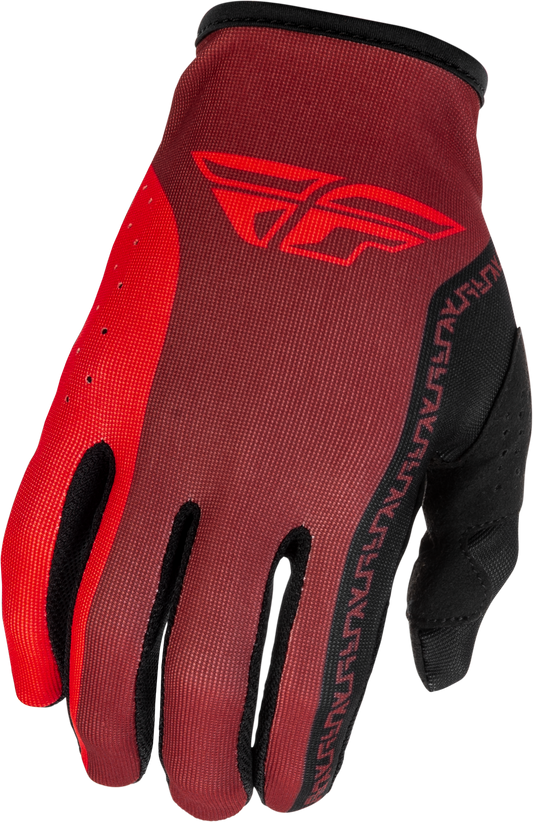 Fly Racing Lite Gloves - Black/Red