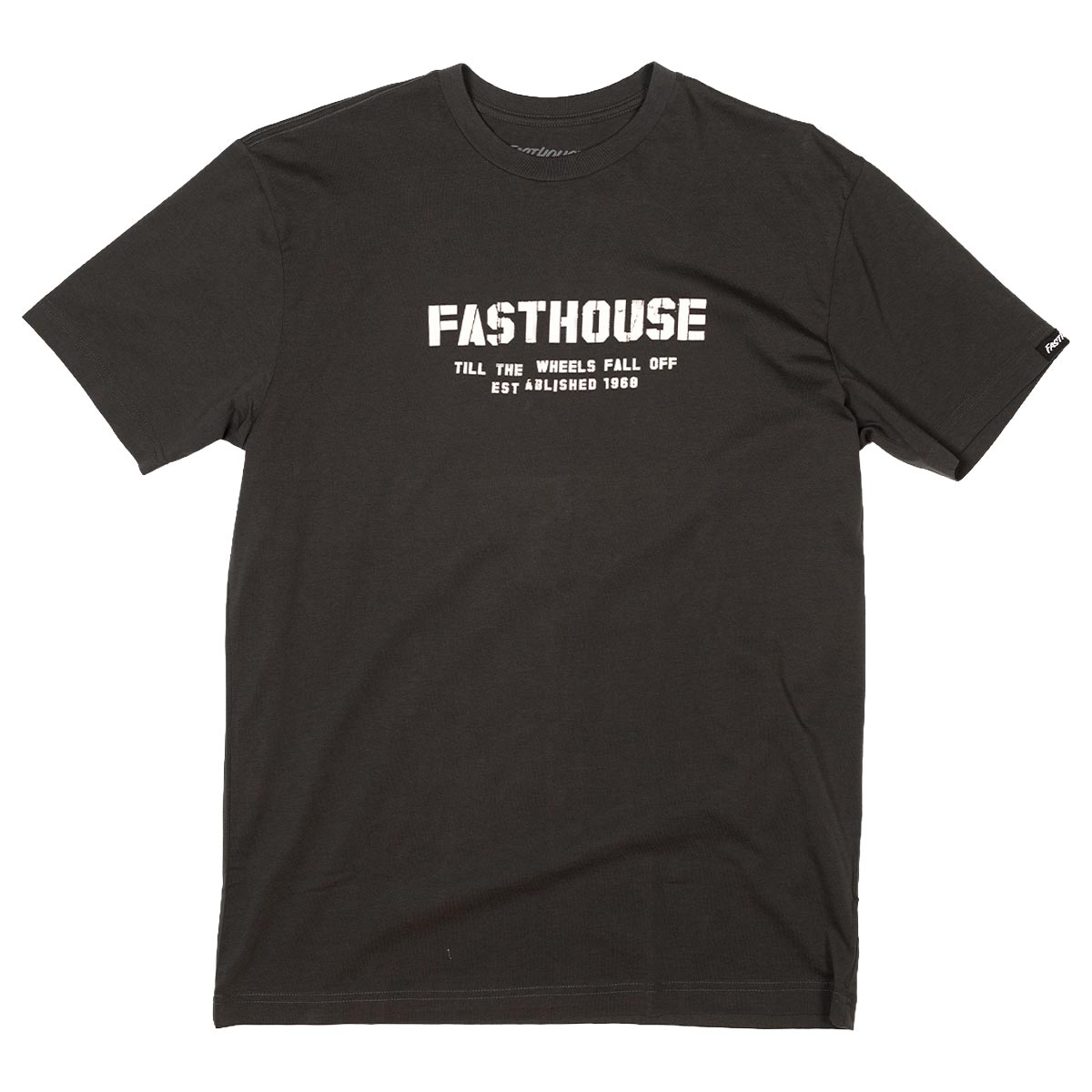 Fasthouse Youth  Torn Tee - Graphite Black