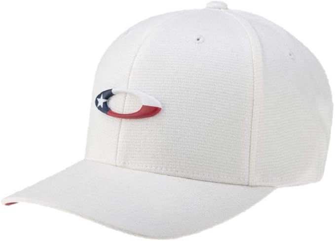 Oakley Tincan Texas Flag Hat - White