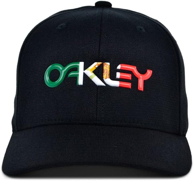 Oakley B1B Metallic Destination Hat - Black/Mexico