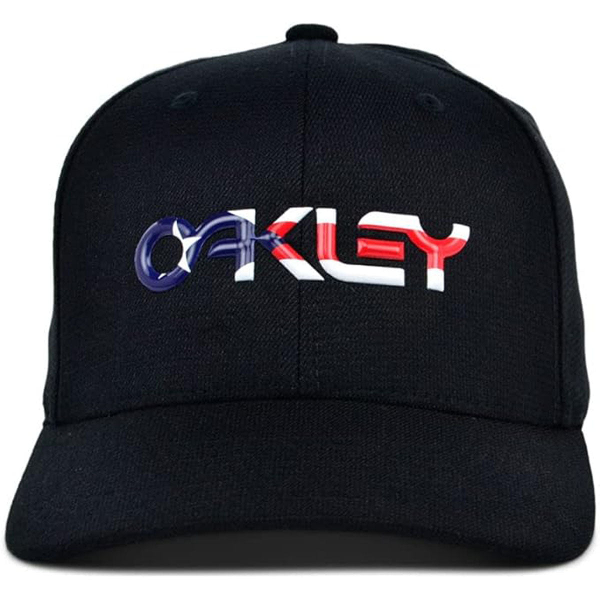 Oakley B1B Metallic Destination Hat - Black/Puerto Rico