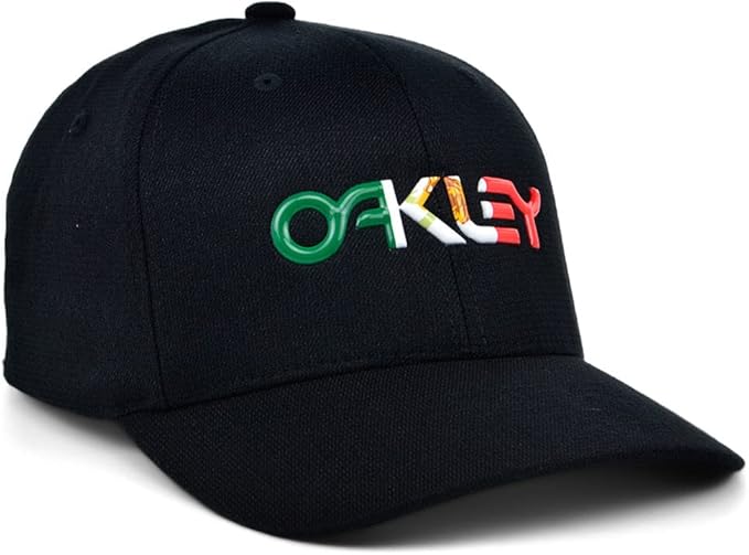 Oakley B1B Metallic Destination Hat - Black/Mexico