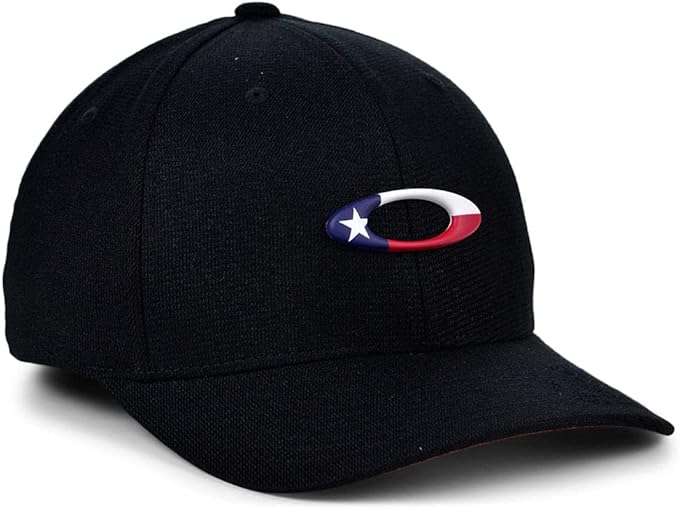 Oakley Tincan Texas Flag Hat - Blackout