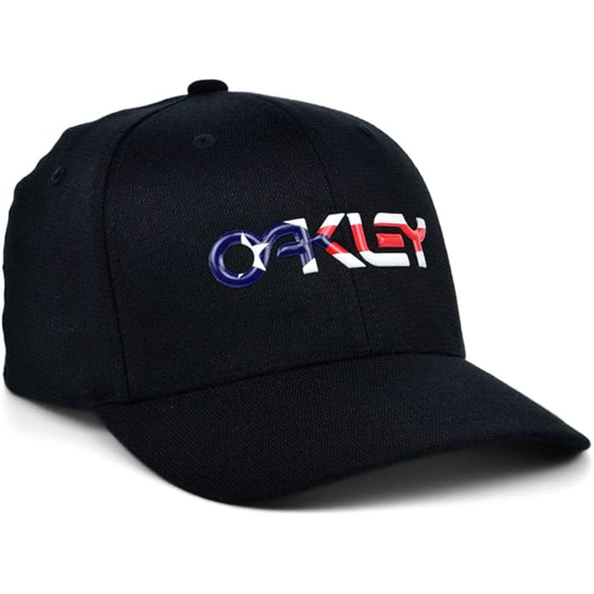 Oakley B1B Metallic Destination Hat - Black/Puerto Rico