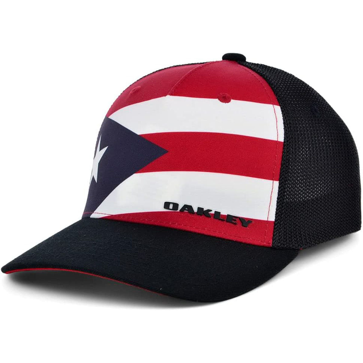 Oakley Indy Passport Hat - Black/Puerto Rico