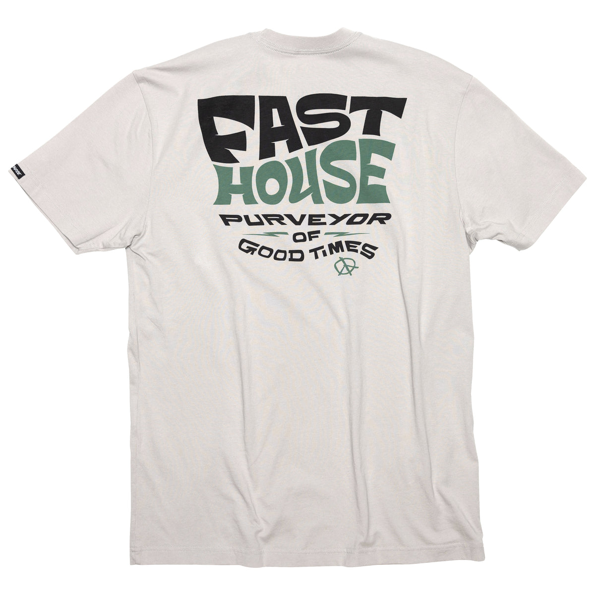 Fasthouse Utopia Tee-Lt.Gray