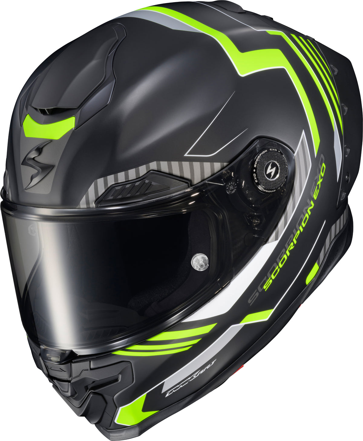 Scorpion EXO-Warp Atarax Helmet - Black/Hi-Vis