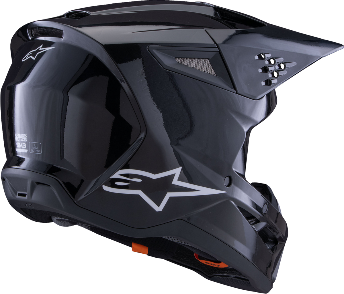 Alpinestars SM3 Helmet Gloss Black
