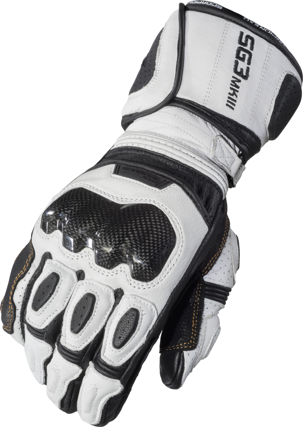 Scorpion EXO SG3 MK III Gloves - White/Black