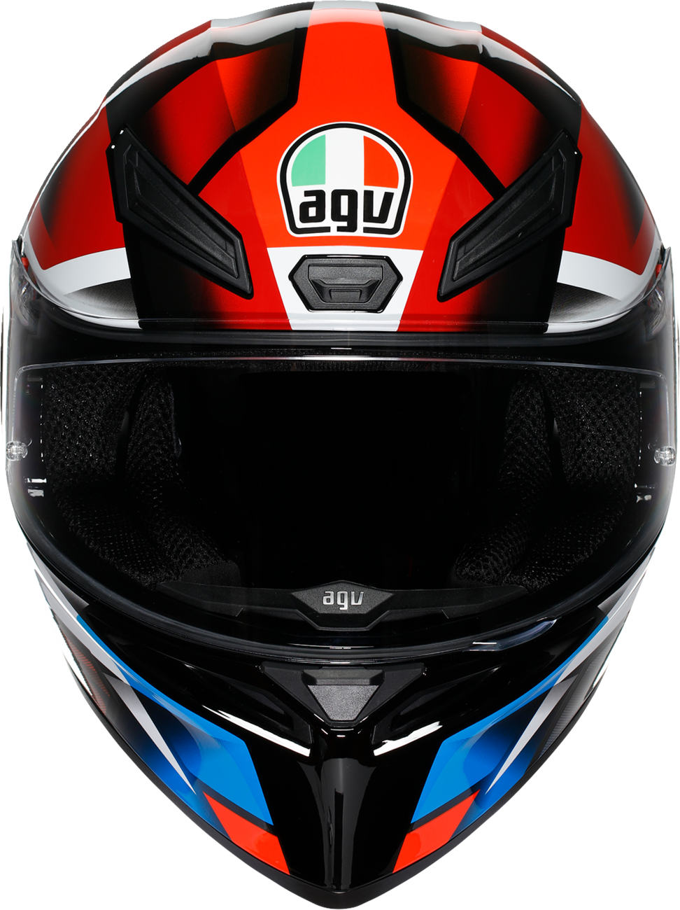 AGV K1 S Helmet Fastlap - Black/Red/Blue