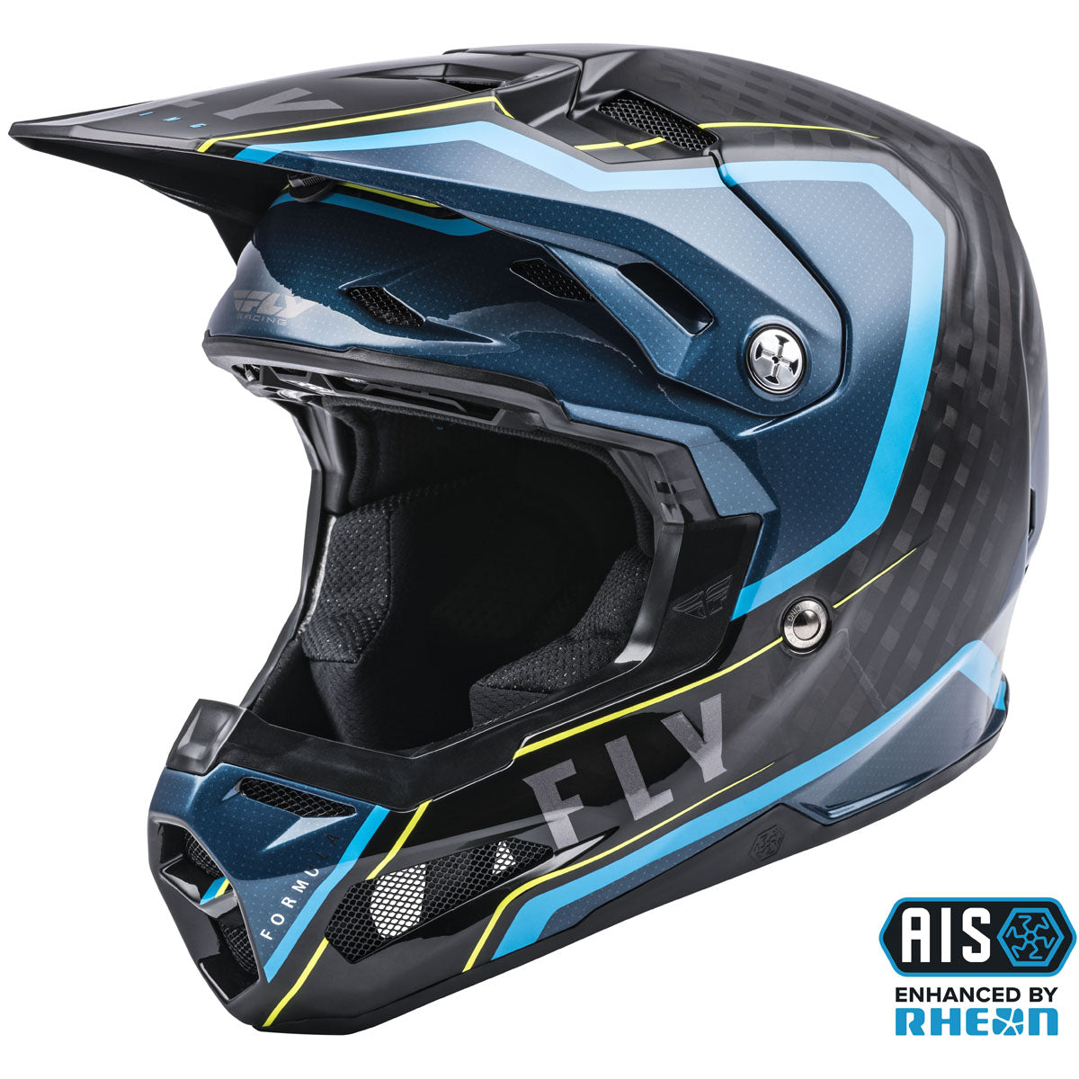 Fly Racing Youth Formula Carbon Axon Helmet - Closeout - Youth Large