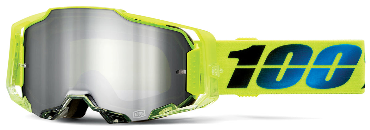100% Armega Goggles CLOSEOUT Koropi / Flash Silver Mirror Lens