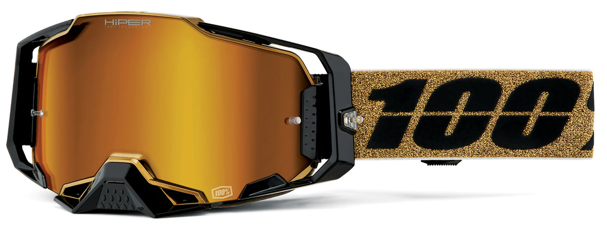 100% Armega Goggles Glory / HiPER Red Mirror Lens