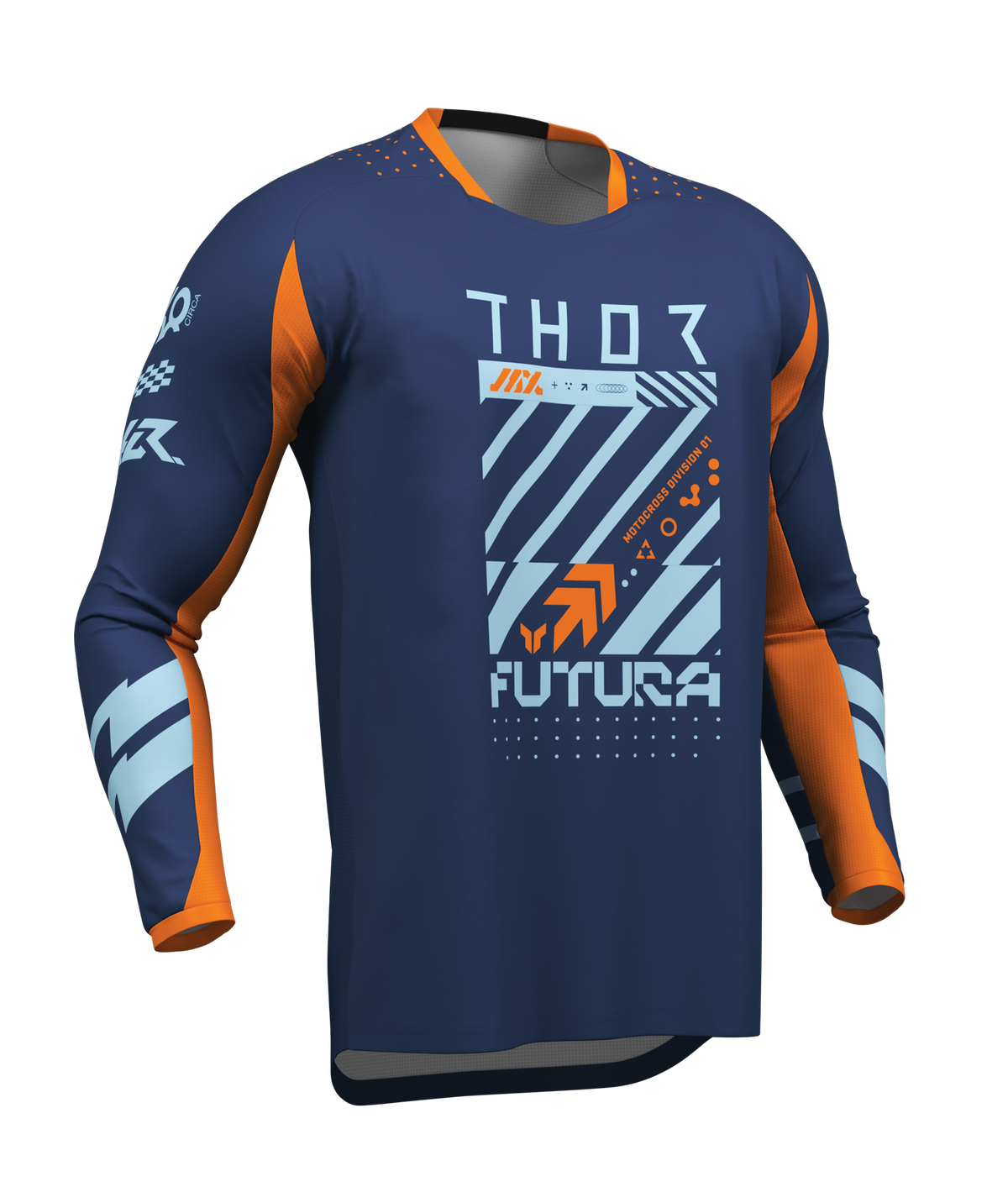 Navy/Orange